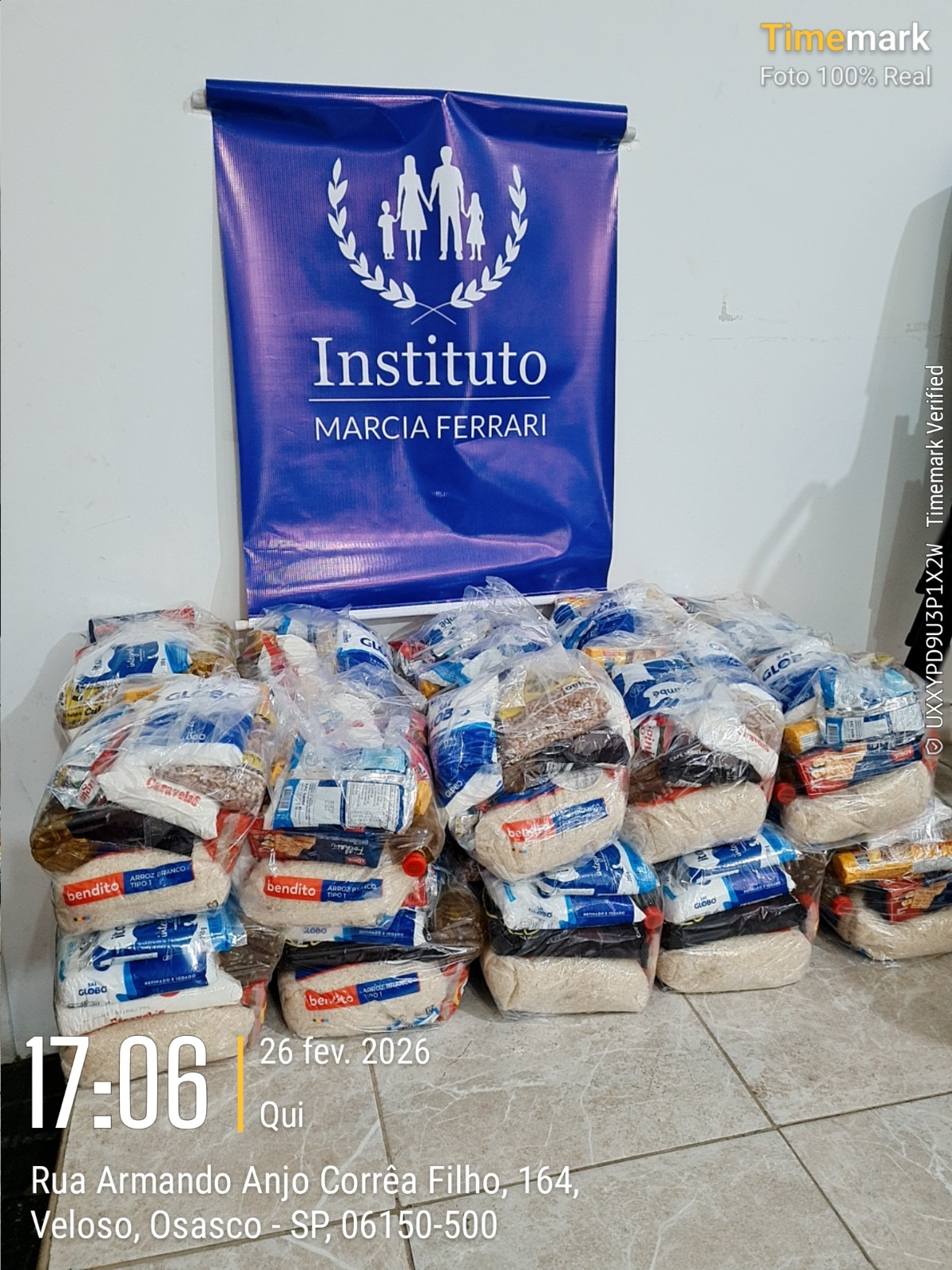 Ação do Projeto Mesa Solidária